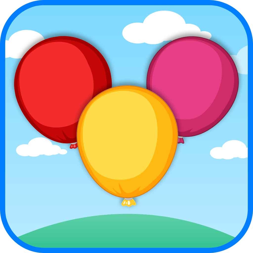 Pop Balloon Fun For Kids Games app icon