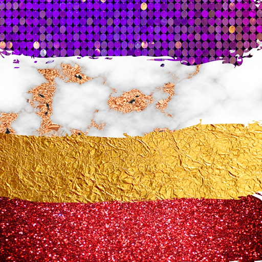 Shining Glitter Stickers app icon