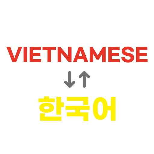 Vietnamese Korean Learning app icon