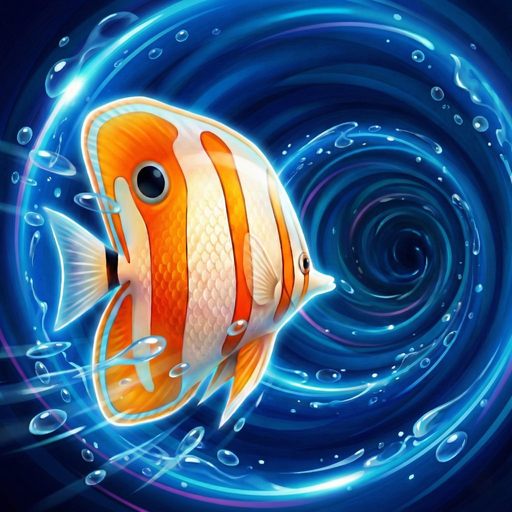 Blue Swirl: Endless Swimming app icon