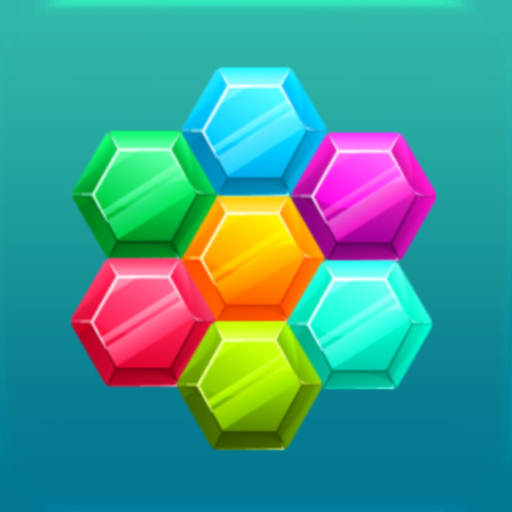 Hexa Gems Puzzle app icon