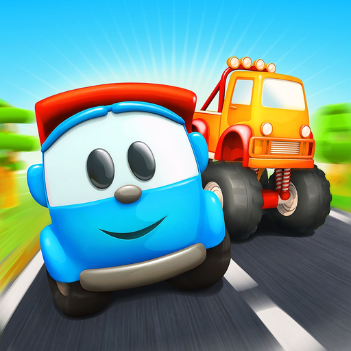 Leo and Cars 2: 3D Constructor app icon