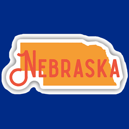 Nebraska emoji - USA stickers app icon