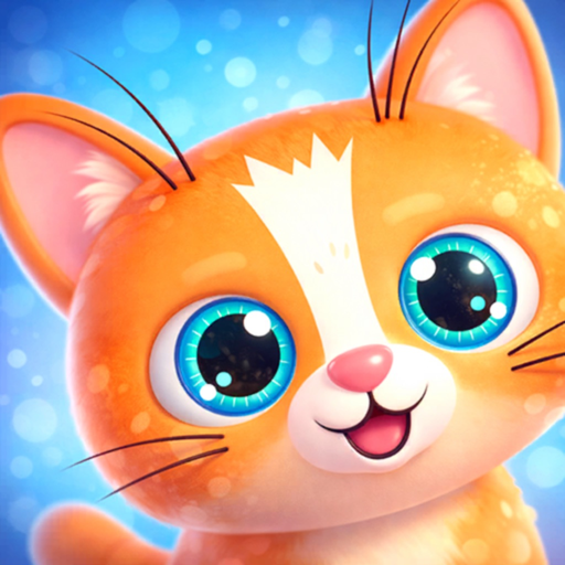 My Cute kitty pet day care app icon