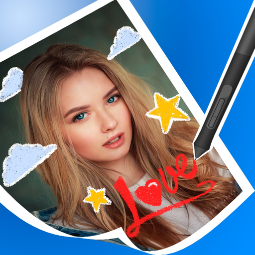Draw on Photos & Add Stickers app icon