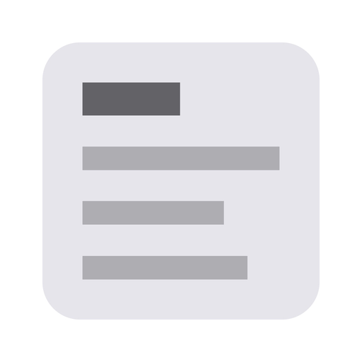 Text to speech reader app icon