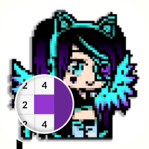 Gacha Pixel Art Coloring app icon