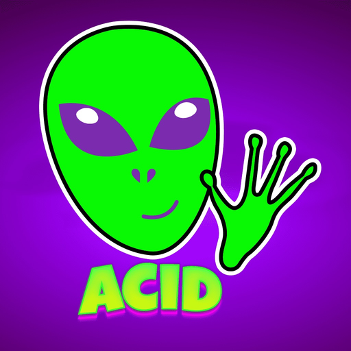 Acid Stickers: Trippy Fun app icon