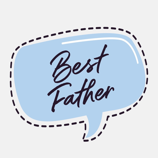 Best Father Stickers app icon