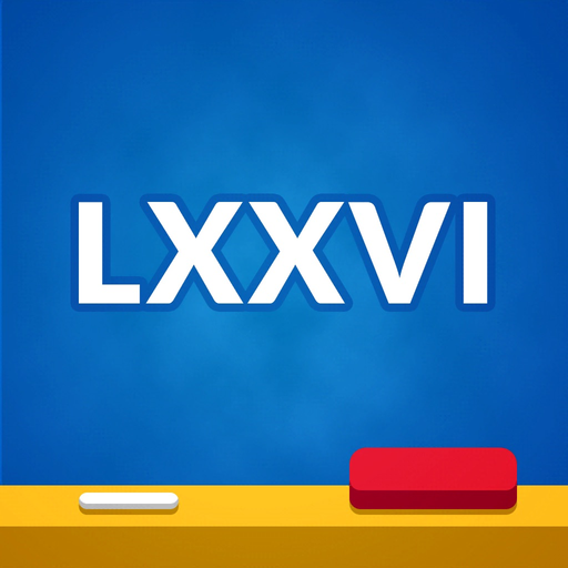Roman Numerals & Numbers app icon
