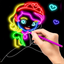 Learn to Draw Glow Cartoon icon