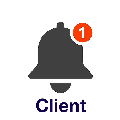 Push Notification - Client app icon