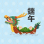 Asia Dragon Boat Stickers-端午節 icon
