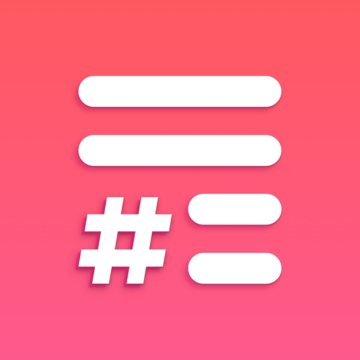 Caption Hashtags for Instagram app icon