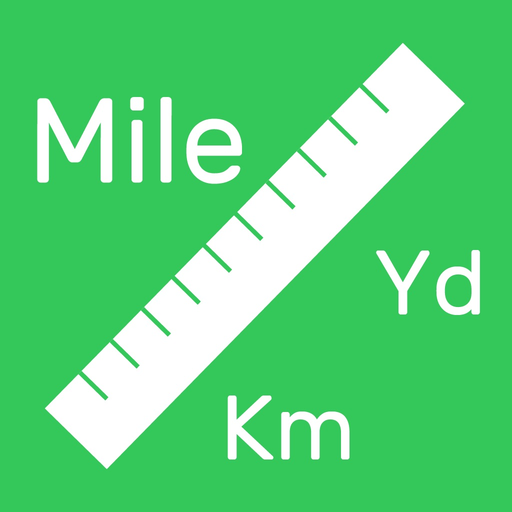 Distance Converter Km Mile Yd app icon