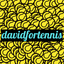 David for Tennis icon