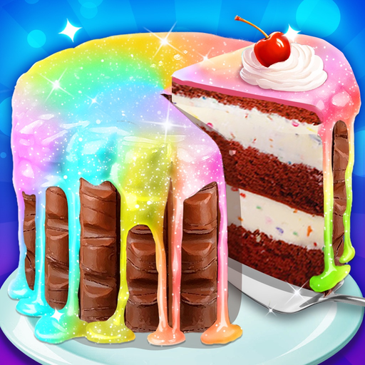 Chocolate Rainbow Cake app icon