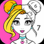 Color by Number for Girls icon
