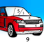 Cars Color By Number icon