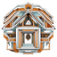 House with Puzzles icon