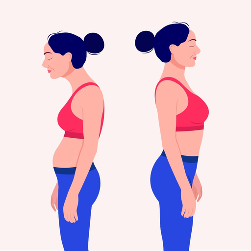 Perfect Posture in 30 Days app icon