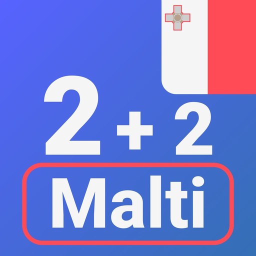 Numbers in Maltese language app icon