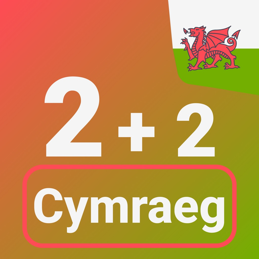 Numbers in Welsh language app icon