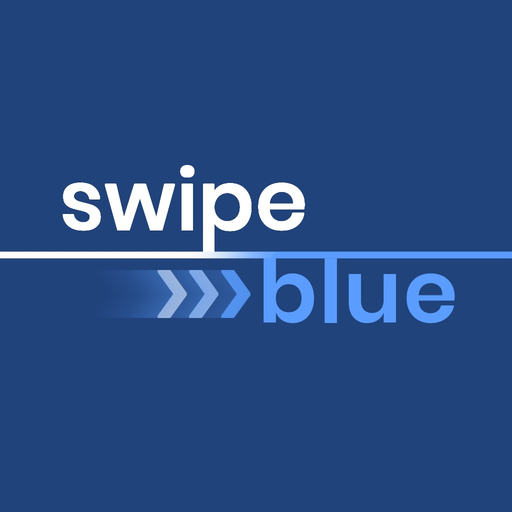 SwipeBlue to Change the World app icon