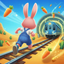 Bunny Street Runner Dash 3D icon