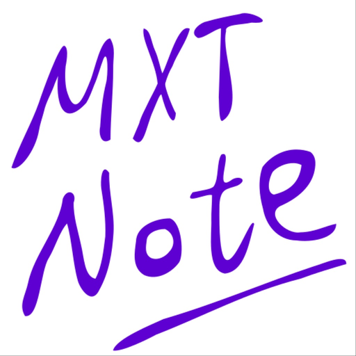 MXTNote app icon