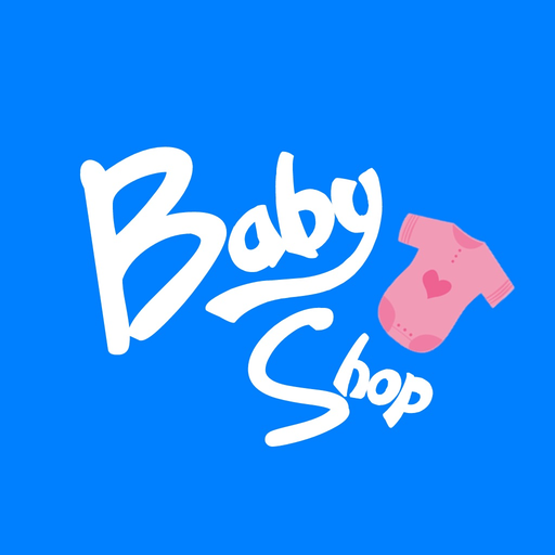 Fashion baby online shopping app icon