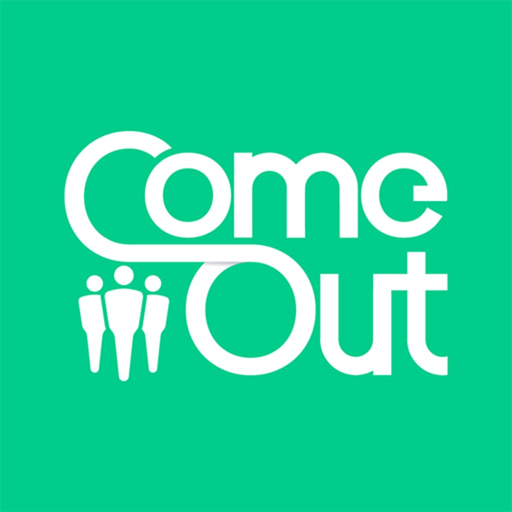 ComeOut - LGBTQ friends chat app icon