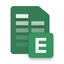 Spreadsheet-xlsx&csv editor icon