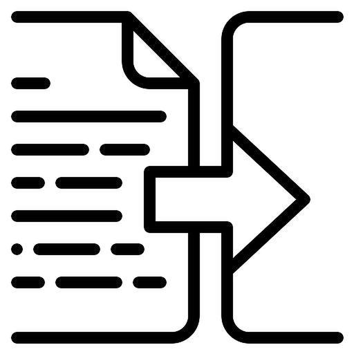 TransactQ: QFX converter app icon