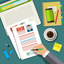 CV Maker Guide Resume building icon