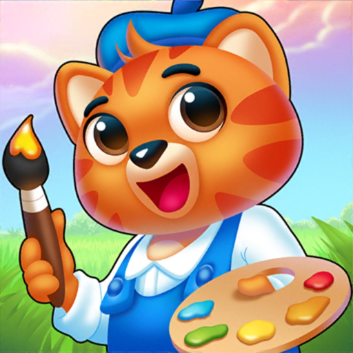 Glitter Coloring For Kids app icon