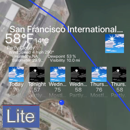 Instant Weather Stations Lite app icon