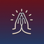 Praying icon