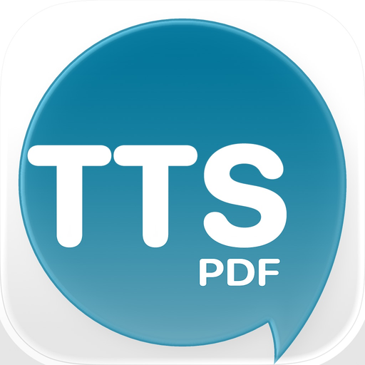 Text to Speech PDF Reader app icon