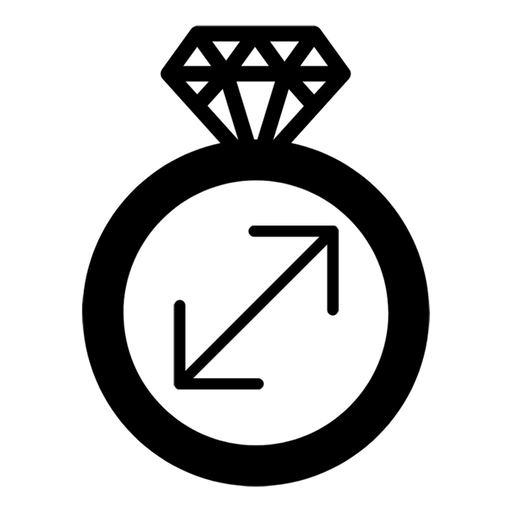 Find ring size - Ring sizer app icon