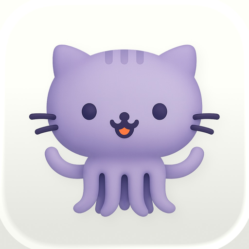 Refined GitHub app icon