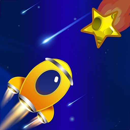 Galaxy shape and color shooter app icon