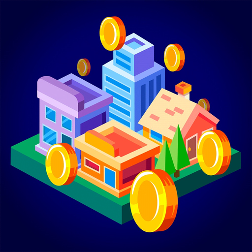 City Merge - idle town tycoon app icon