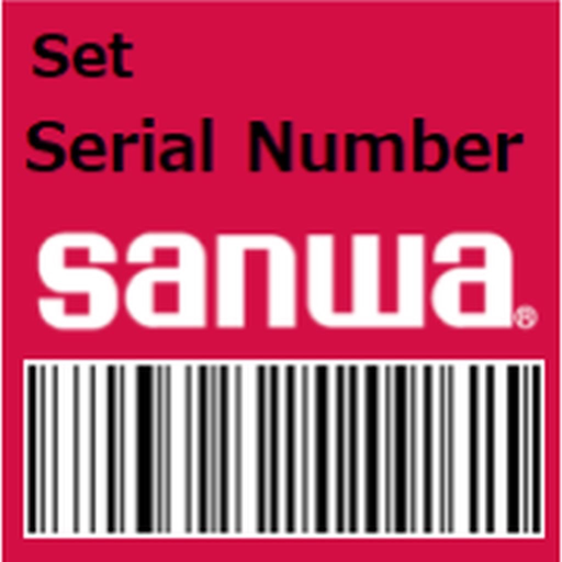 Set SerialNum to Sanwa BT app icon