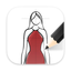 Fashion Design Sketches - Art icon
