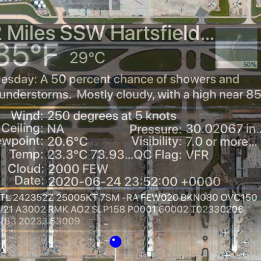 Instant Aviation Weather Lite app icon