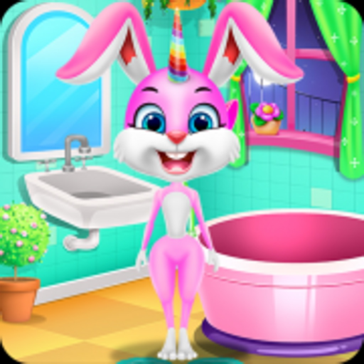 Talking Bunny Unicorn My Pet app icon