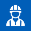 HCSS myField: Track job hours icon