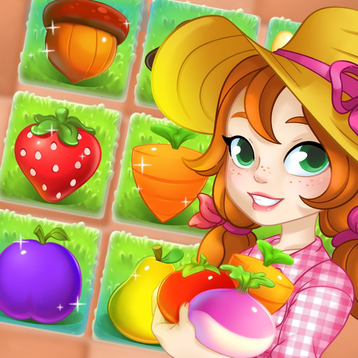 Happy Farm - Harvest Blast app icon