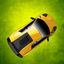 Racing car games snake race icon